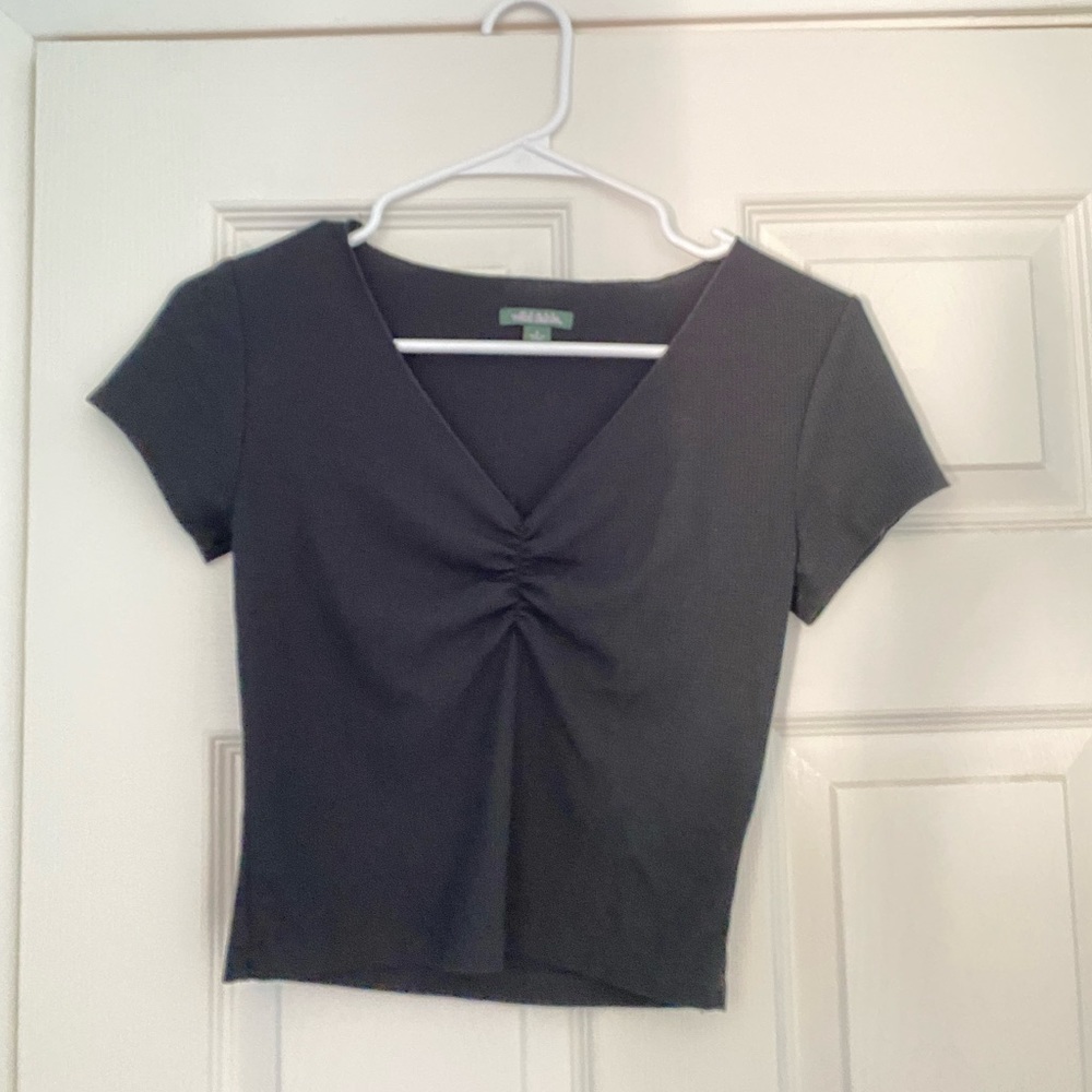 Wild Fable Ribbed Short Sleeved Top